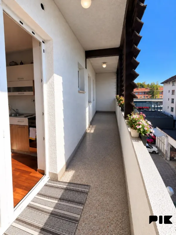 Dvosoban stan od 45 m² s lođom, Buća Potok, Novi Grad - fotografija 2 od 8